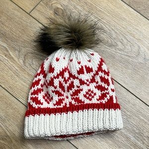 A&F Cable-Knit Pom Beanie